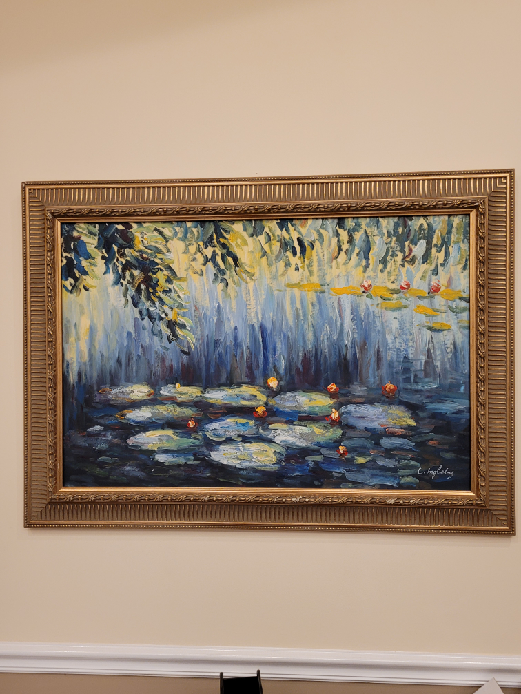 Set of Four Impressionist Style Oil Paintings