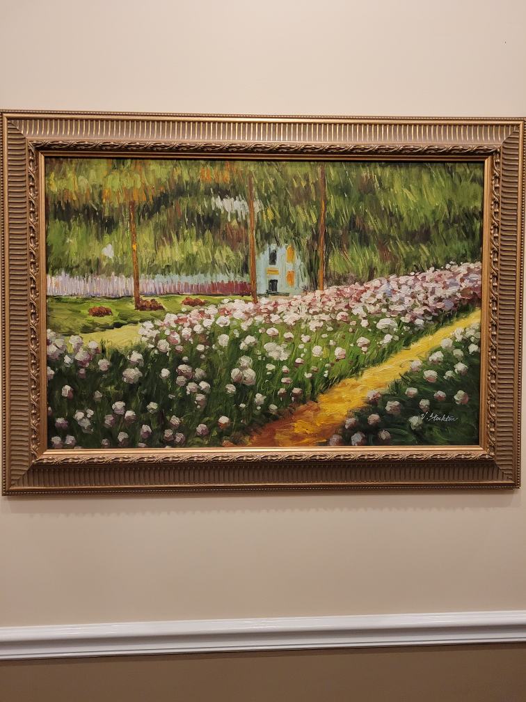 Set of Four Impressionist Style Oil Paintings - photo 3