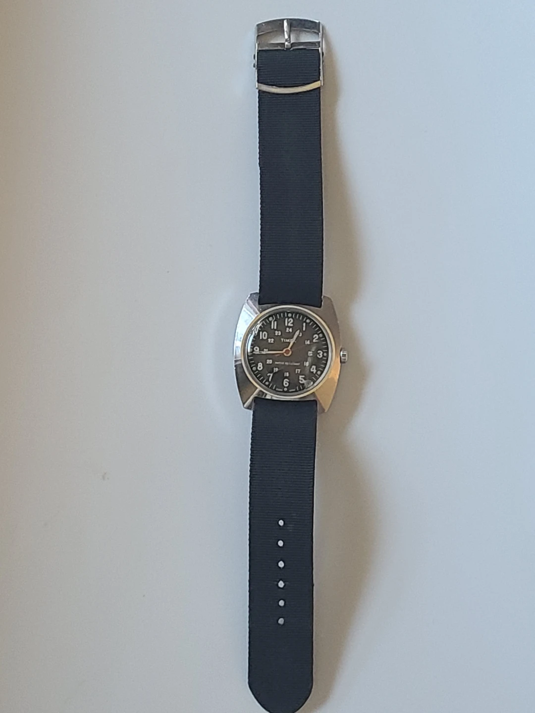 Vintage Timex Sprite Miltary Style Mechanical Watch - photo 2