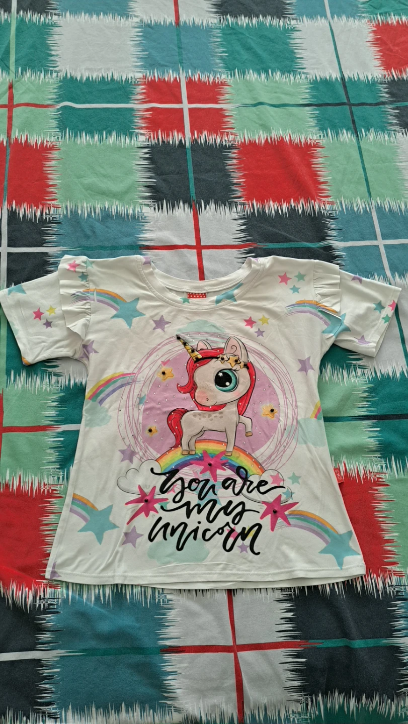 Unicorn Graphic Girls T-Shirt