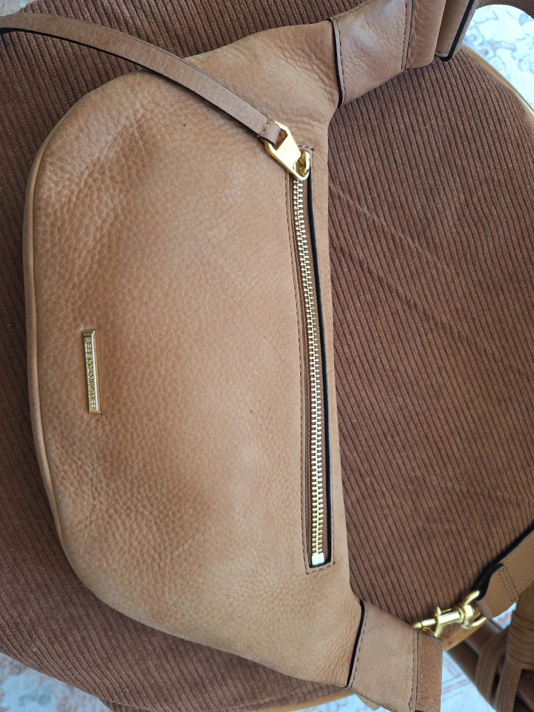 Rebecca Minkoff tan leather belt bag - photo 2