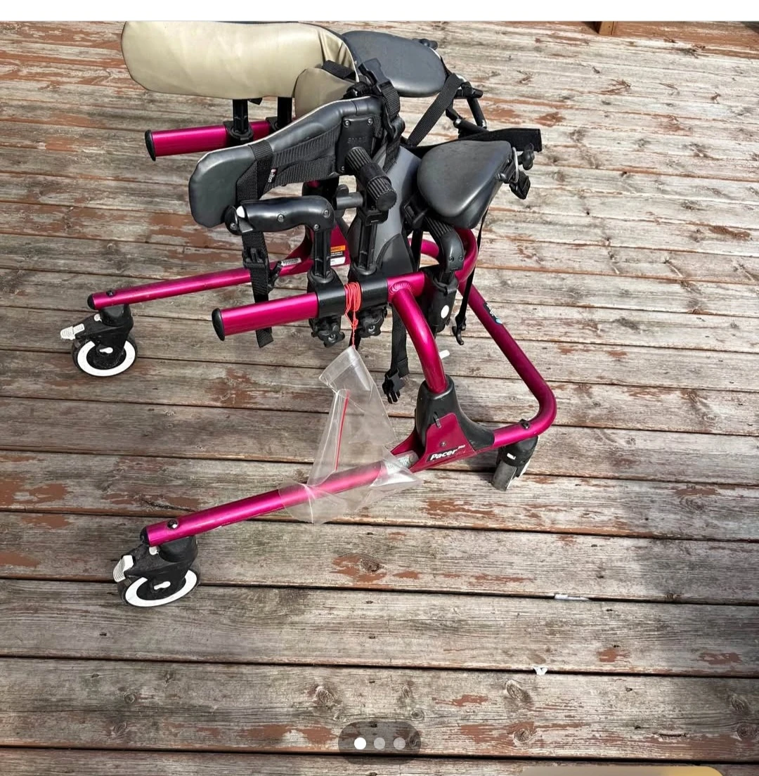 Rifton Pacer Gait Trainer Small Pink