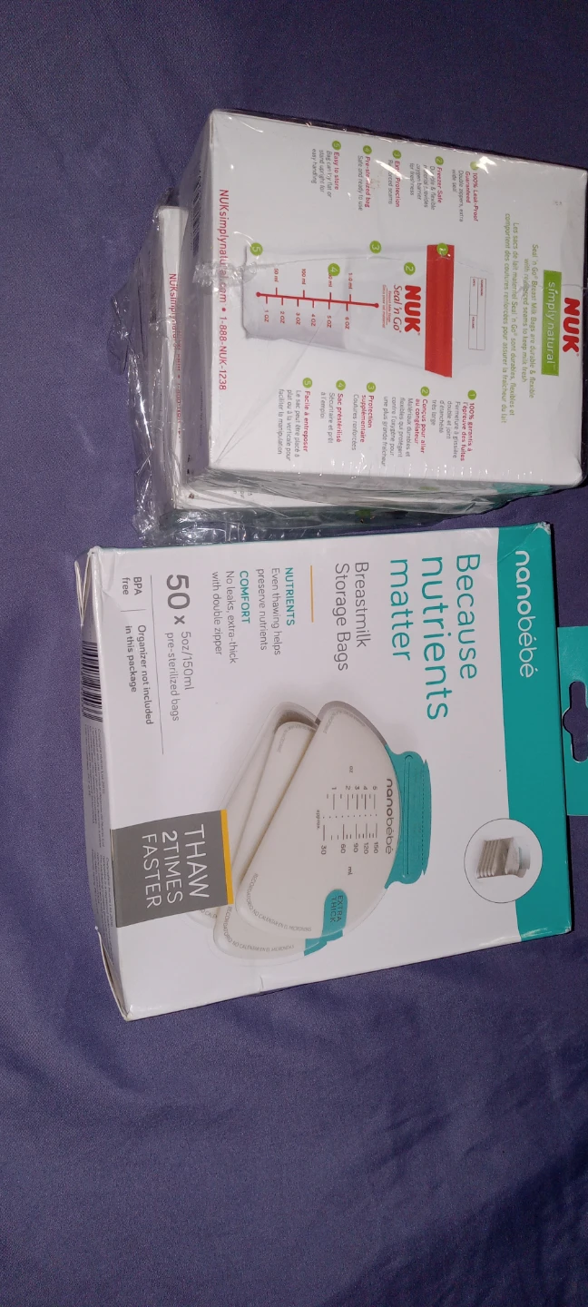 NUK and Nanobebe Breastmilk Storage Bags - photo 2