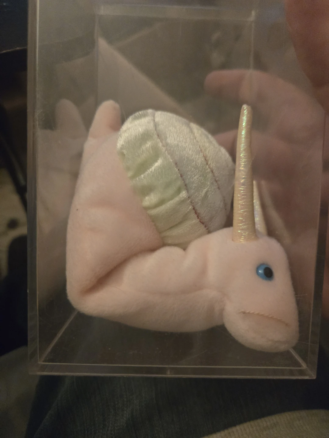 Ty Beanie Baby Magic the Unicorn Snail