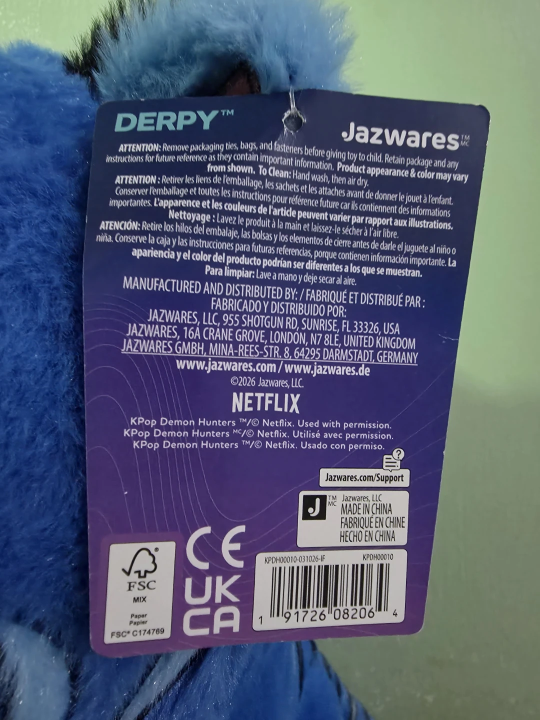 KPop Demon Hunters Derpy Plush - photo 4