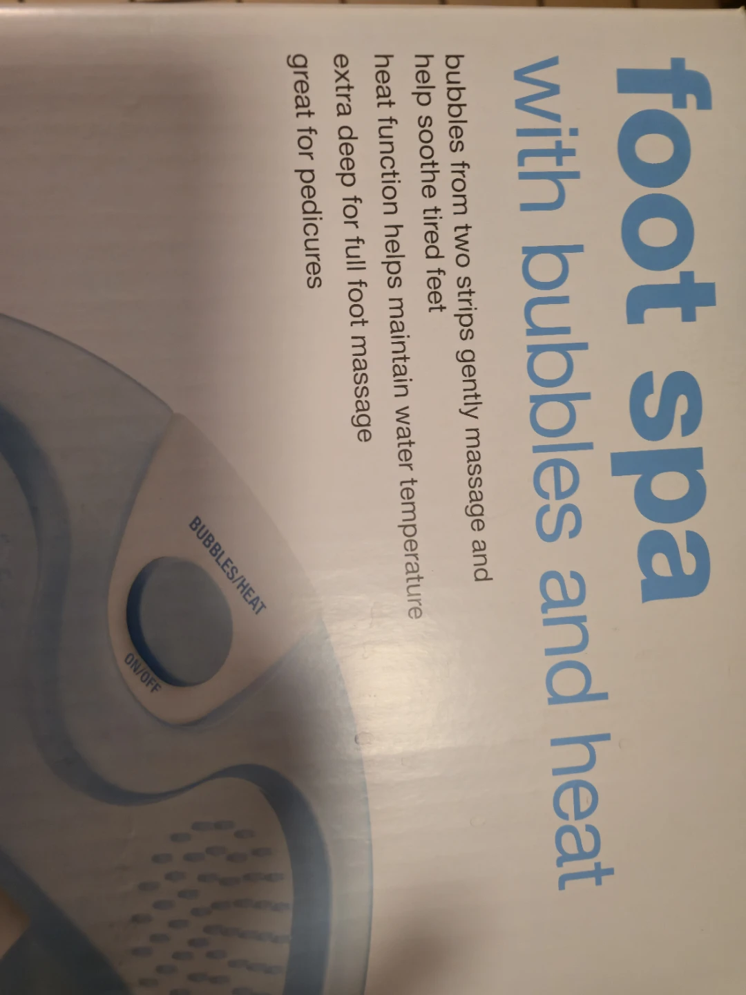 Brand New Up & Up Foot Spa with Bubbles & Heat - photo 2