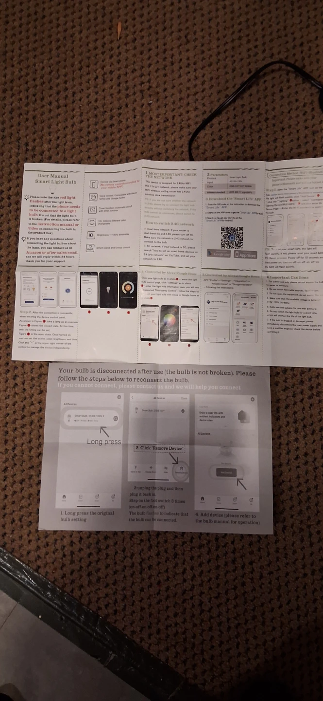 LED smart floor lamp. - photo 2