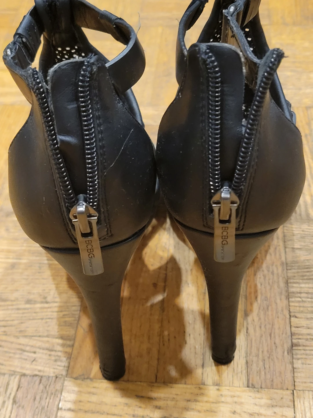BCBG Generation Black High Heel Sandals - photo 3