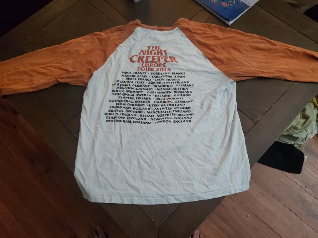 Uncle Acid & The Deadbeats 2015 Tour Baseball Tee - photo 2