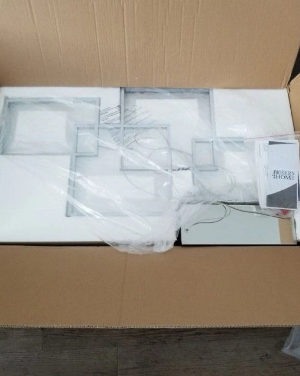 Modern Square LED Chandelier - photo 4