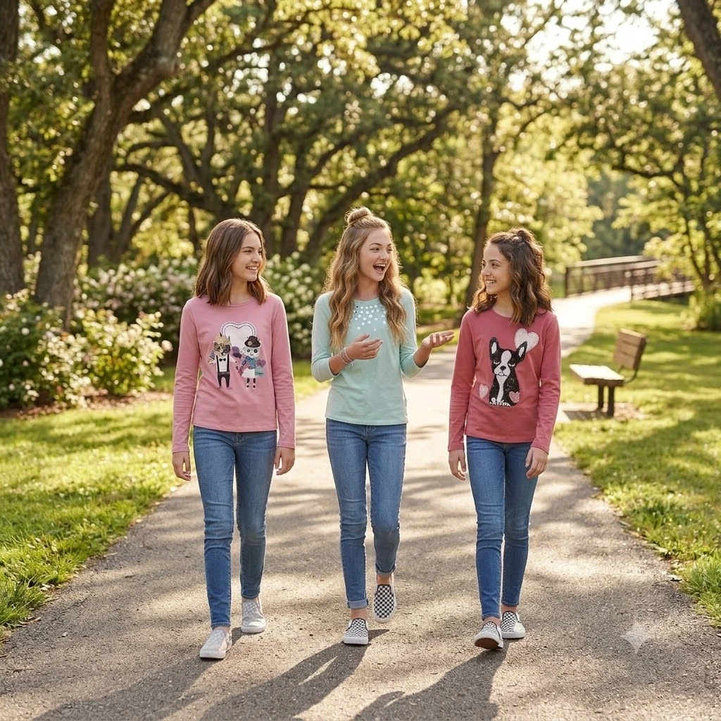 GapKids Long-Sleeve T-shirt Bundle for girls