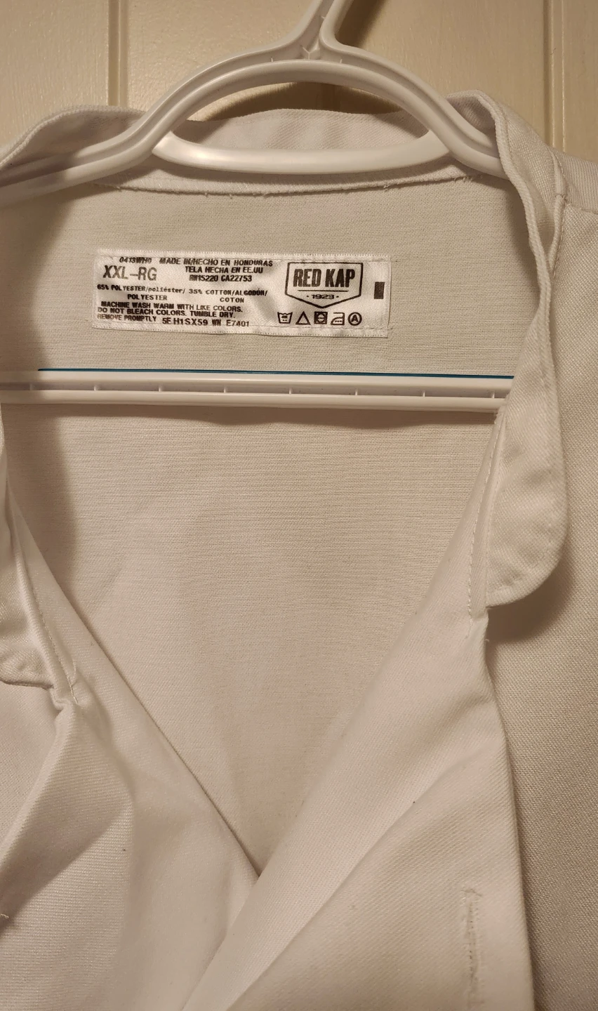 Red Kap White Chef Coat XXL-RG - photo 2