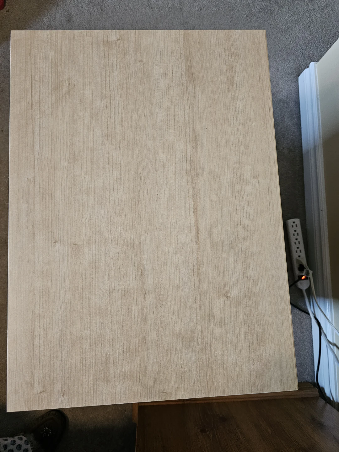 Modern Nightstand Light Oak Finish - photo 4