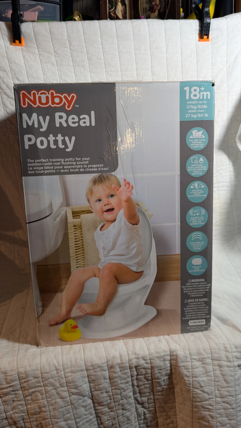 Nuby My Real Potty Training Toilet