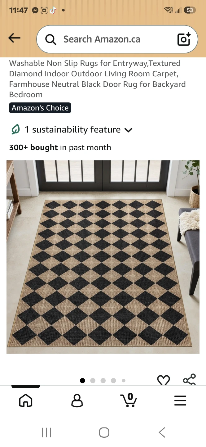 Washable Non-Slip Rug 3x5 ft - photo 2
