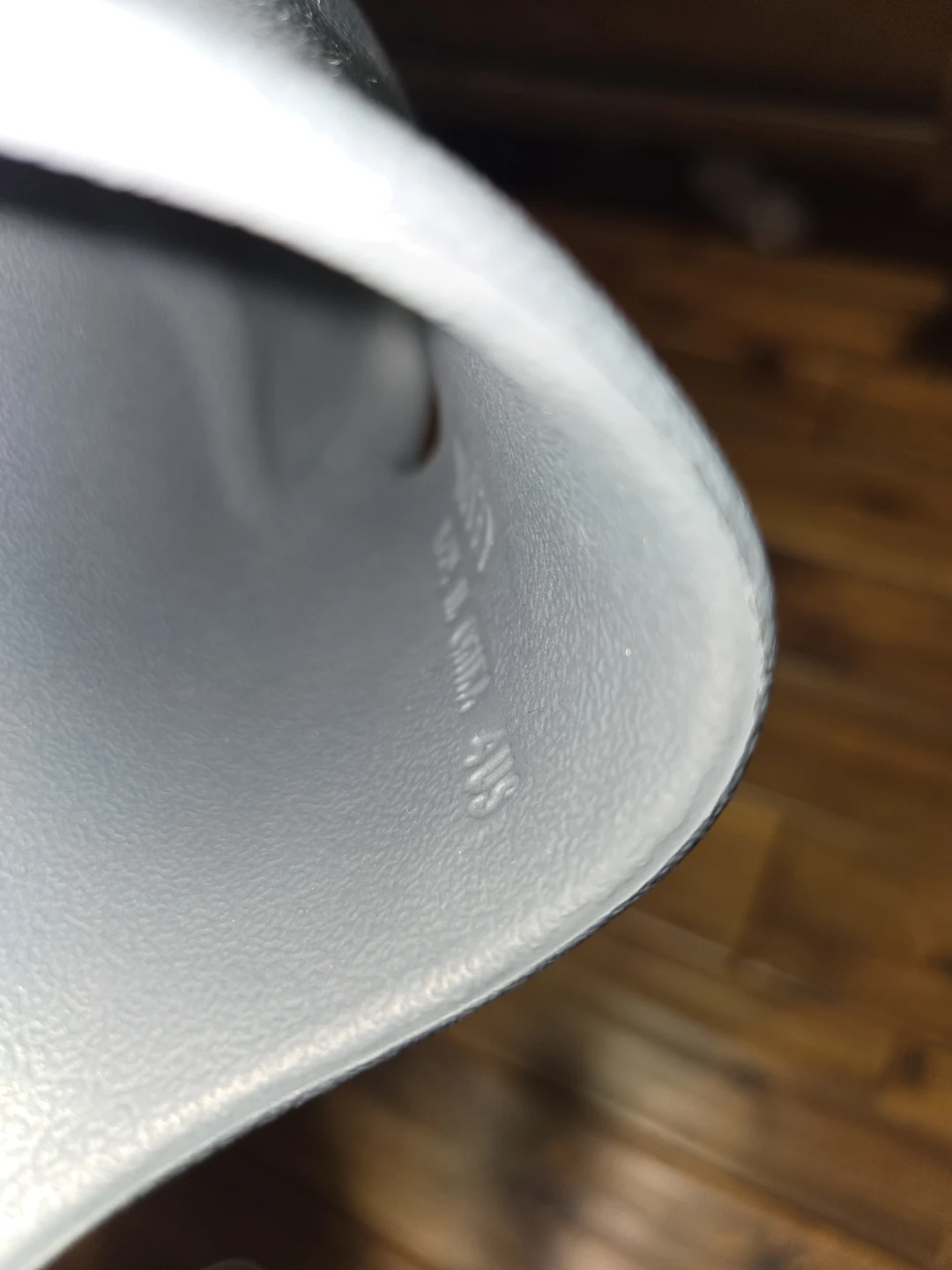 Adidas Slides Grey Size 4US - photo 2