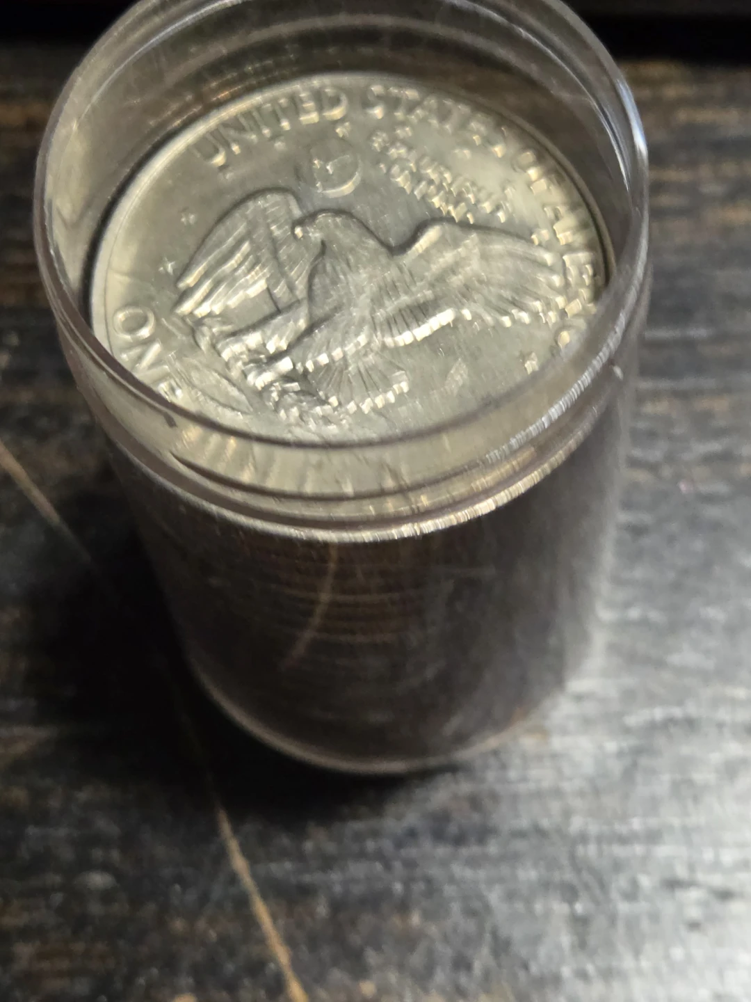 Set of 24 1972 Eisenhower One Dollar Coins - photo 3