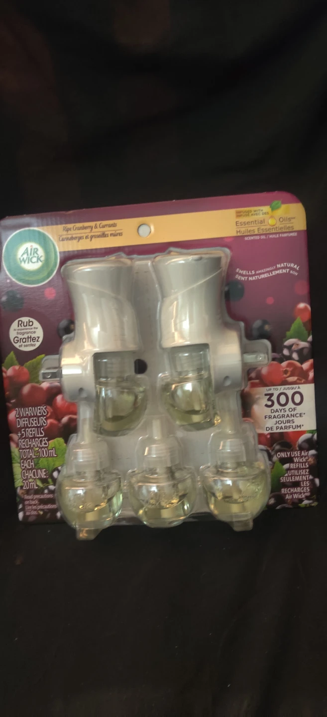 Air Wick Warmer and Refill Kit - Ripe Cranberry & Currants - photo 2