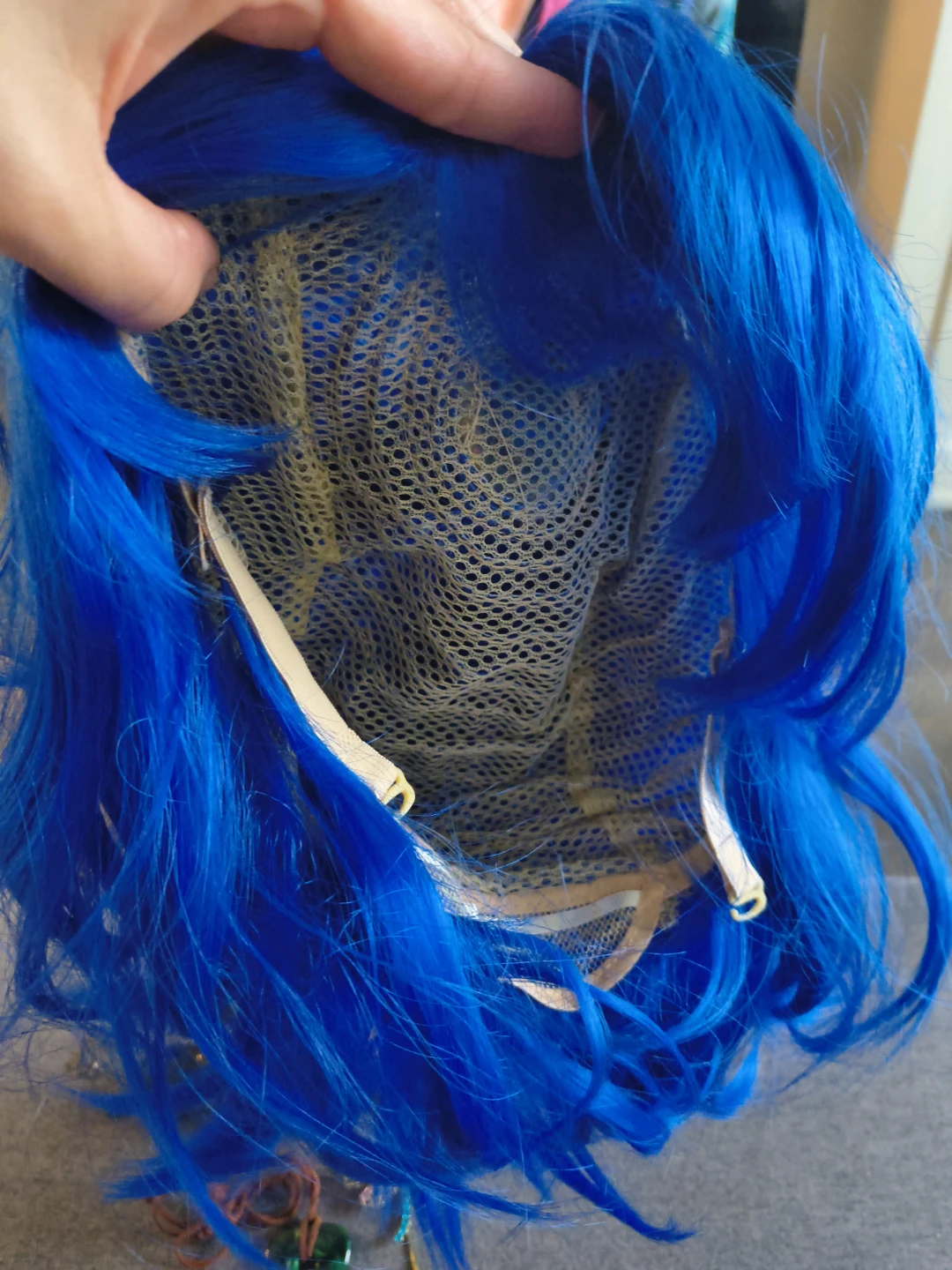 Coraline costume (wig + accessories) - photo 2