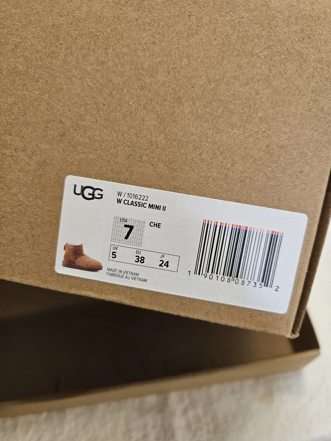 Ugg Classic Mini Boot Size 7 - photo 4