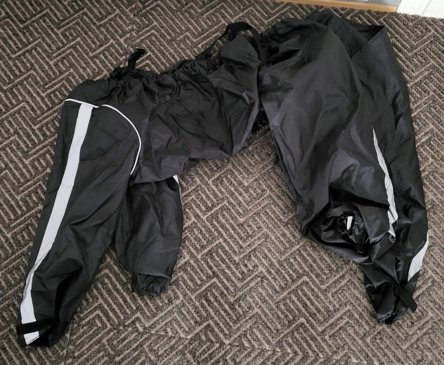 FouFou Dog Bodyguard Black Pants - 2X-Large - photo 3