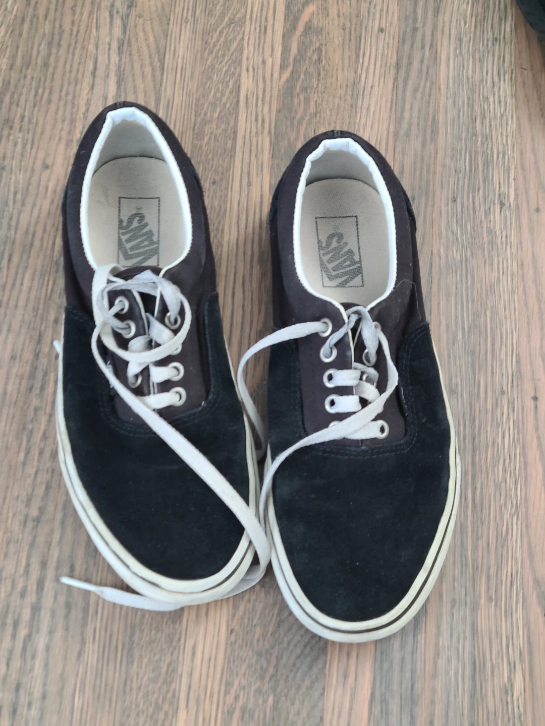 Vans Black Suede and Canvas Sneakers - photo 2