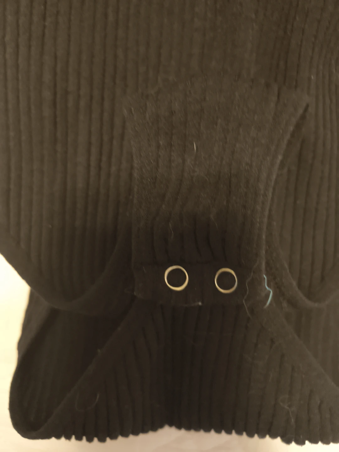 Sugar Rain Black Ribbed Bodysuit - photo 3