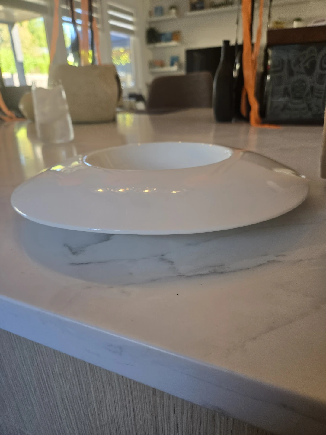 White Porcelain Pasta Bowl - photo 2