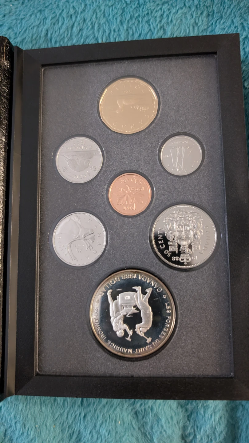 1988 Royal Canadian Mint Proof Coin Set