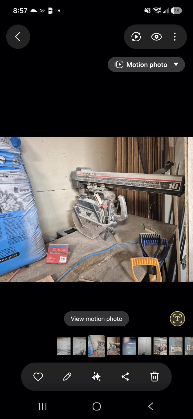 Craftsman 10-inch Radial Arm Saw - photo 2