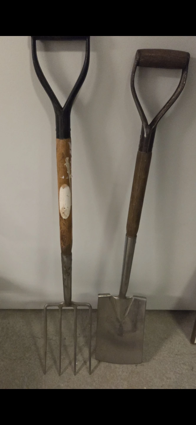 Garden Fork and Spade Set