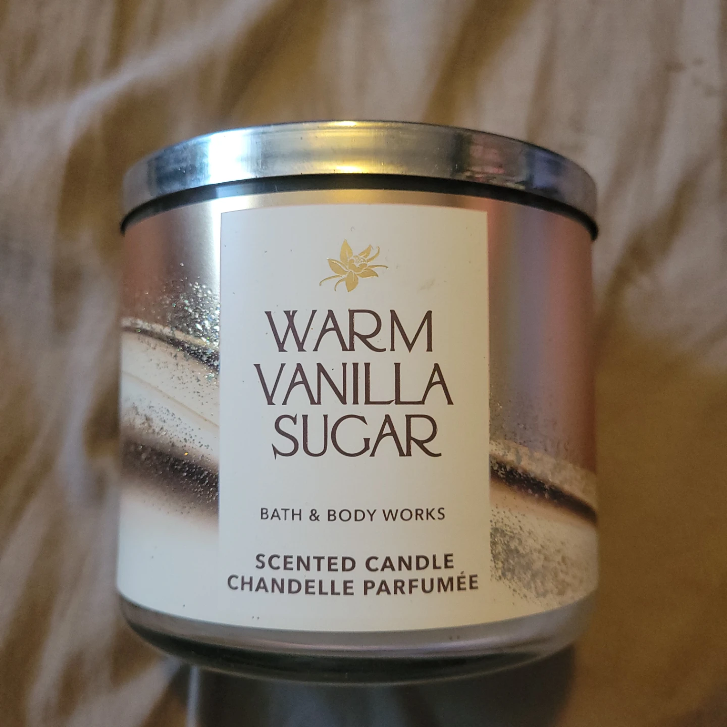 Bath & Body Works Warm Vanilla Sugar 3-Wick Candle