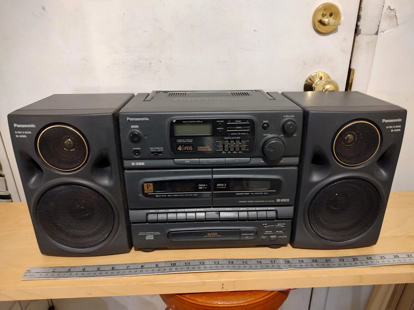 Panasonic RX-DT670 Portable Stereo System