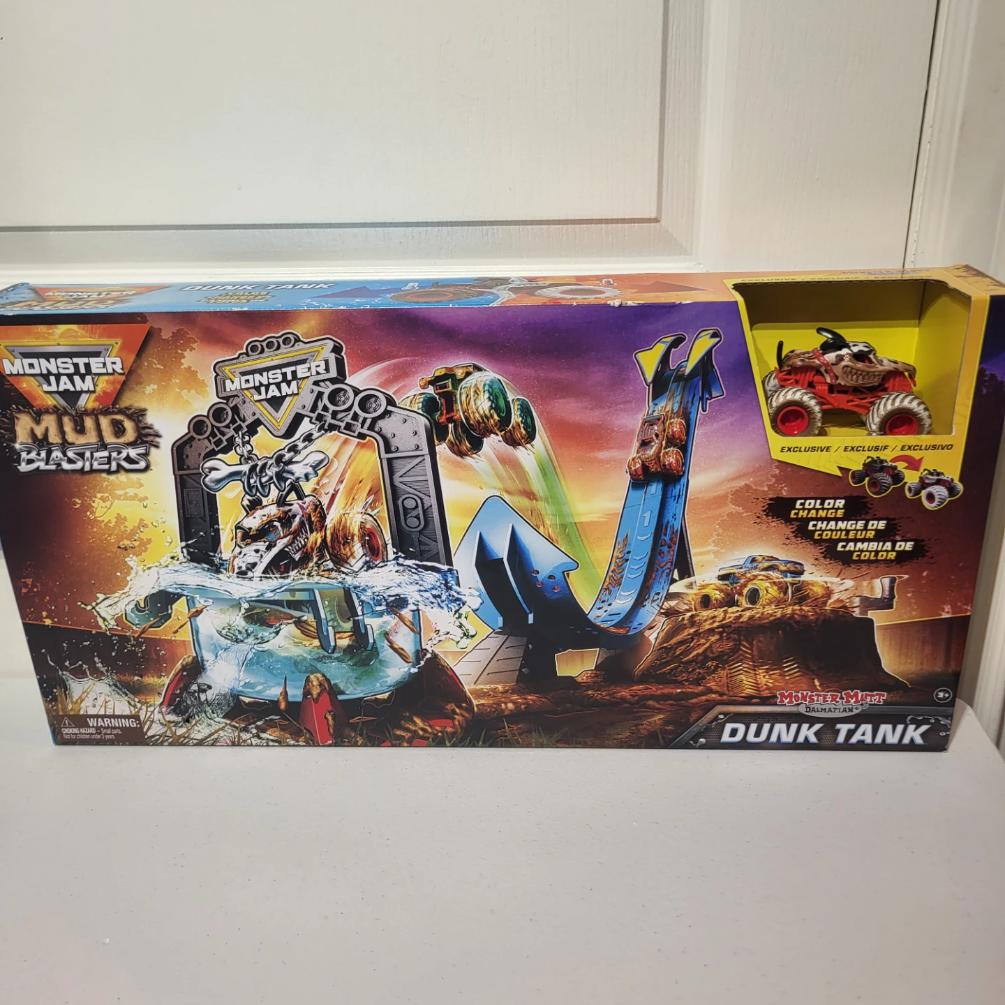 Monster Jam Mud Blasters Dunk Tank Playset