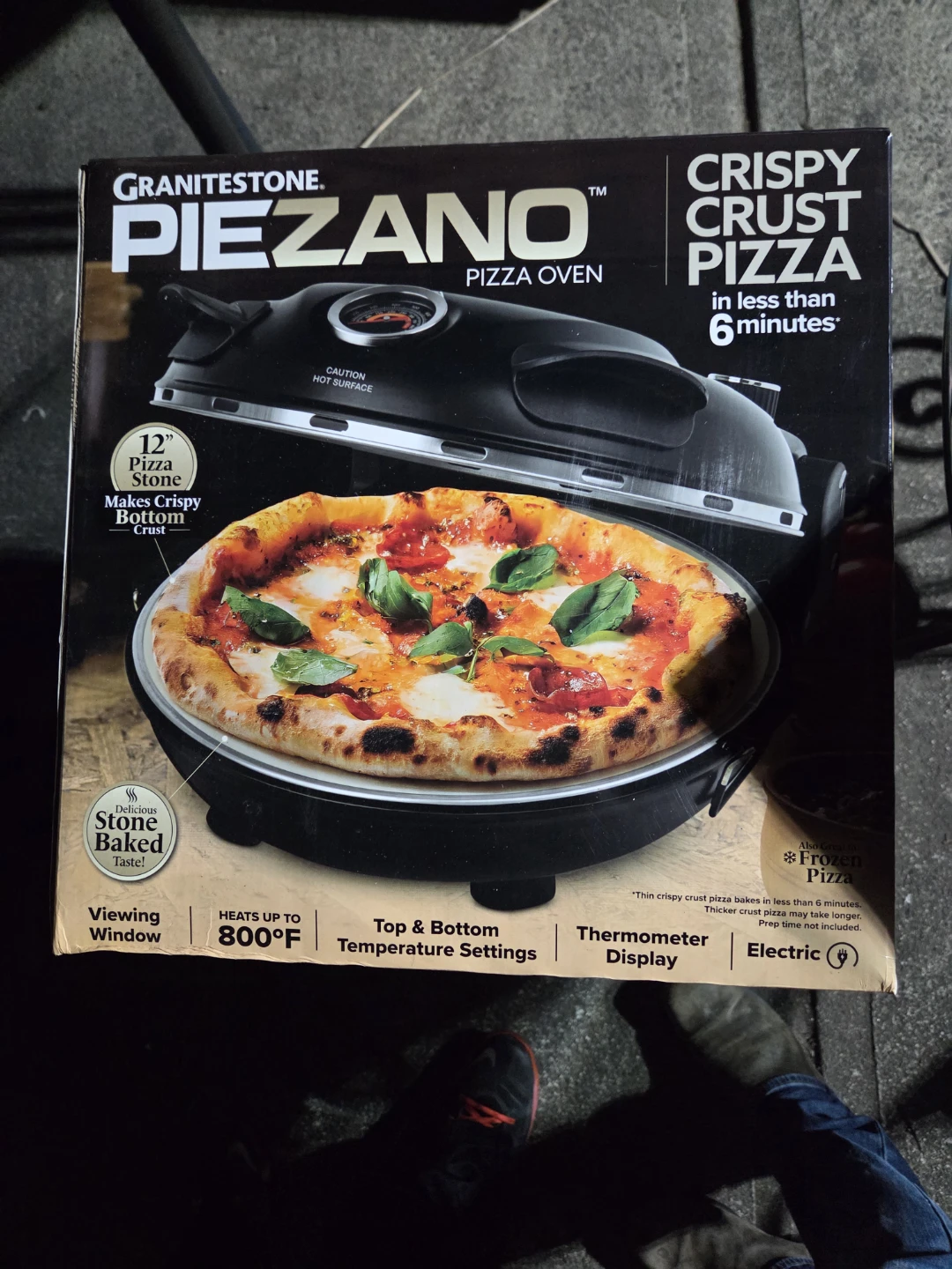 Granitestone Piezano Pizza Oven