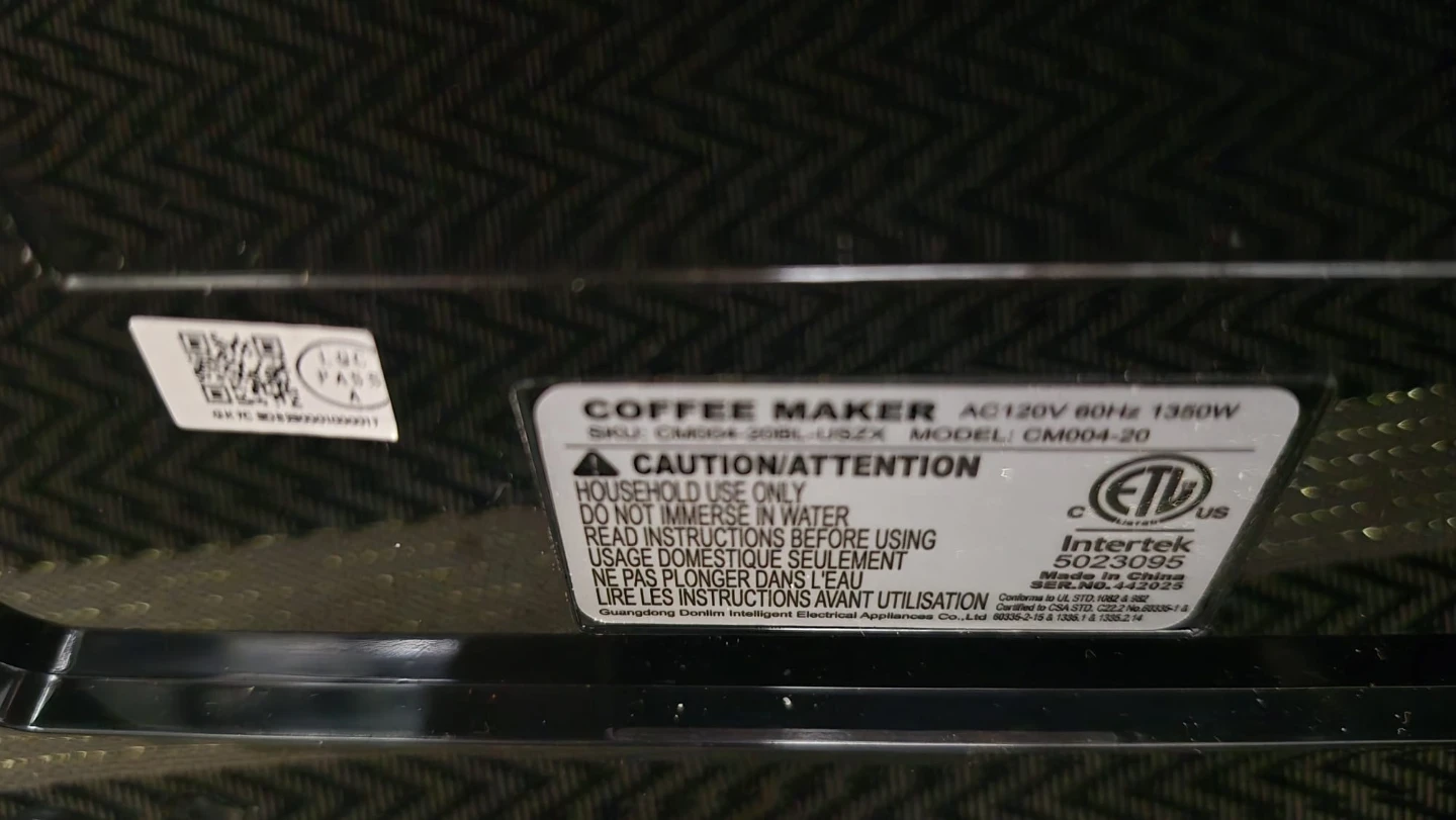 Donlim CM004-20 Coffee Maker🍁 - photo 5