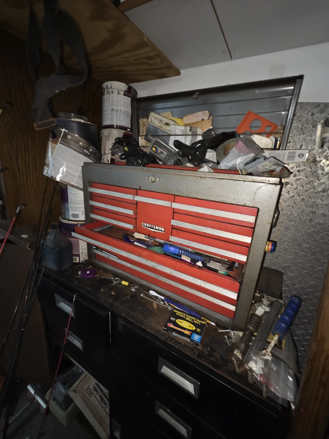 Craftsman 70's Metal 10-drawer Top Tool Chest