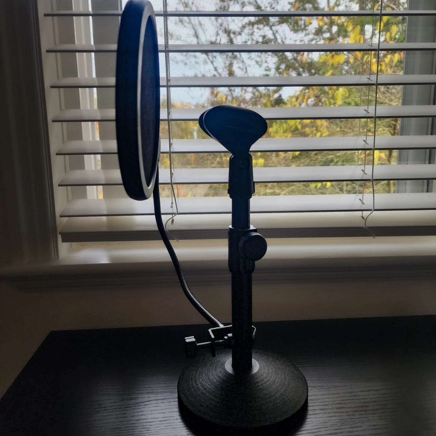 Desktop Microphone Stand with Pop Filter - photo 2