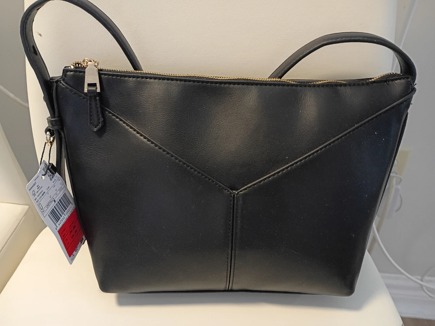 New Mango Black Shoulder Bag
