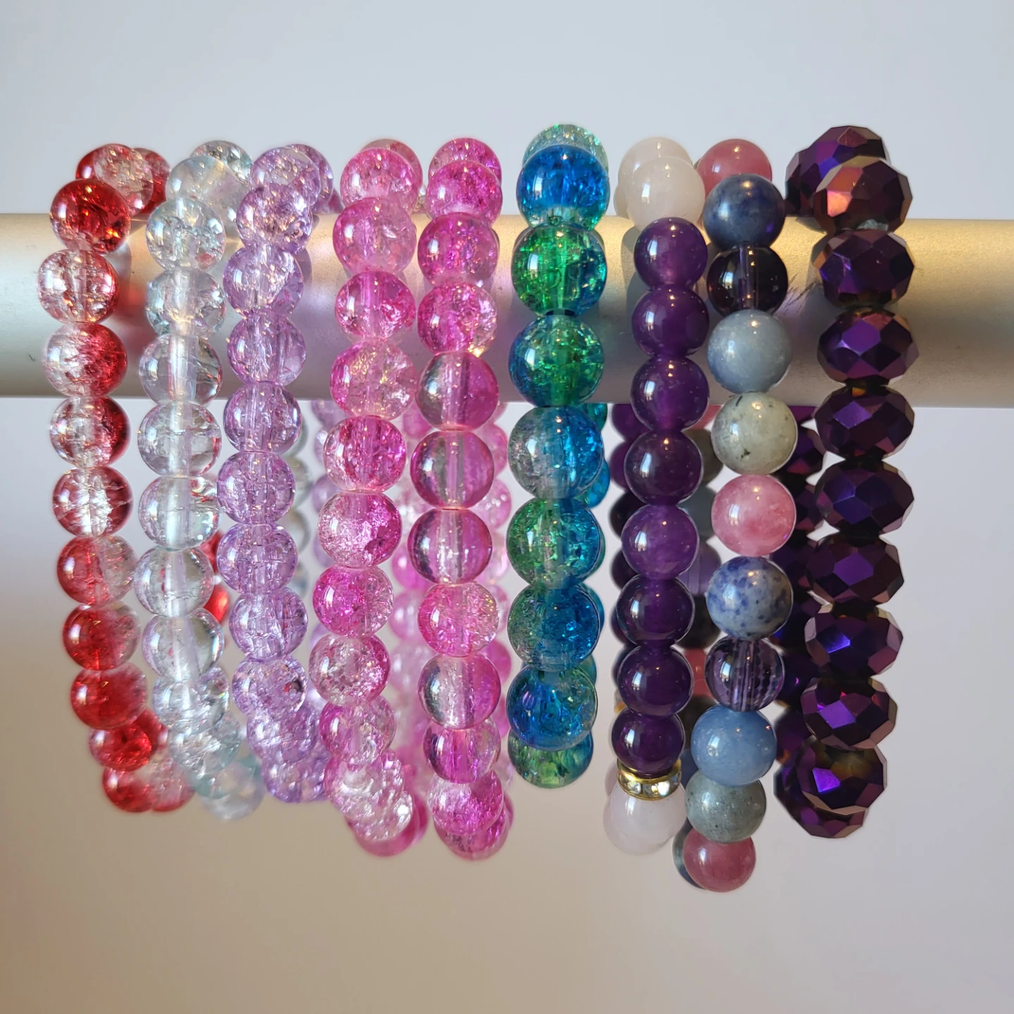 Set of 38 assorted Beaded Stretch Bracelets - photo 2
