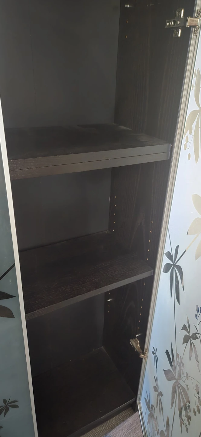 Tall Floral Pattern Storage Cabinet - photo 2