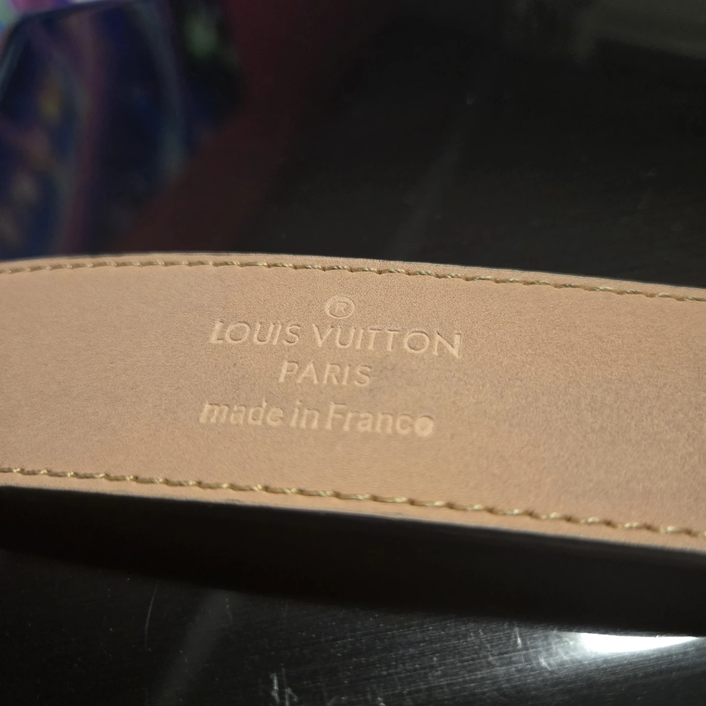 Louis Vuitton Damier Belt 24K - photo 3