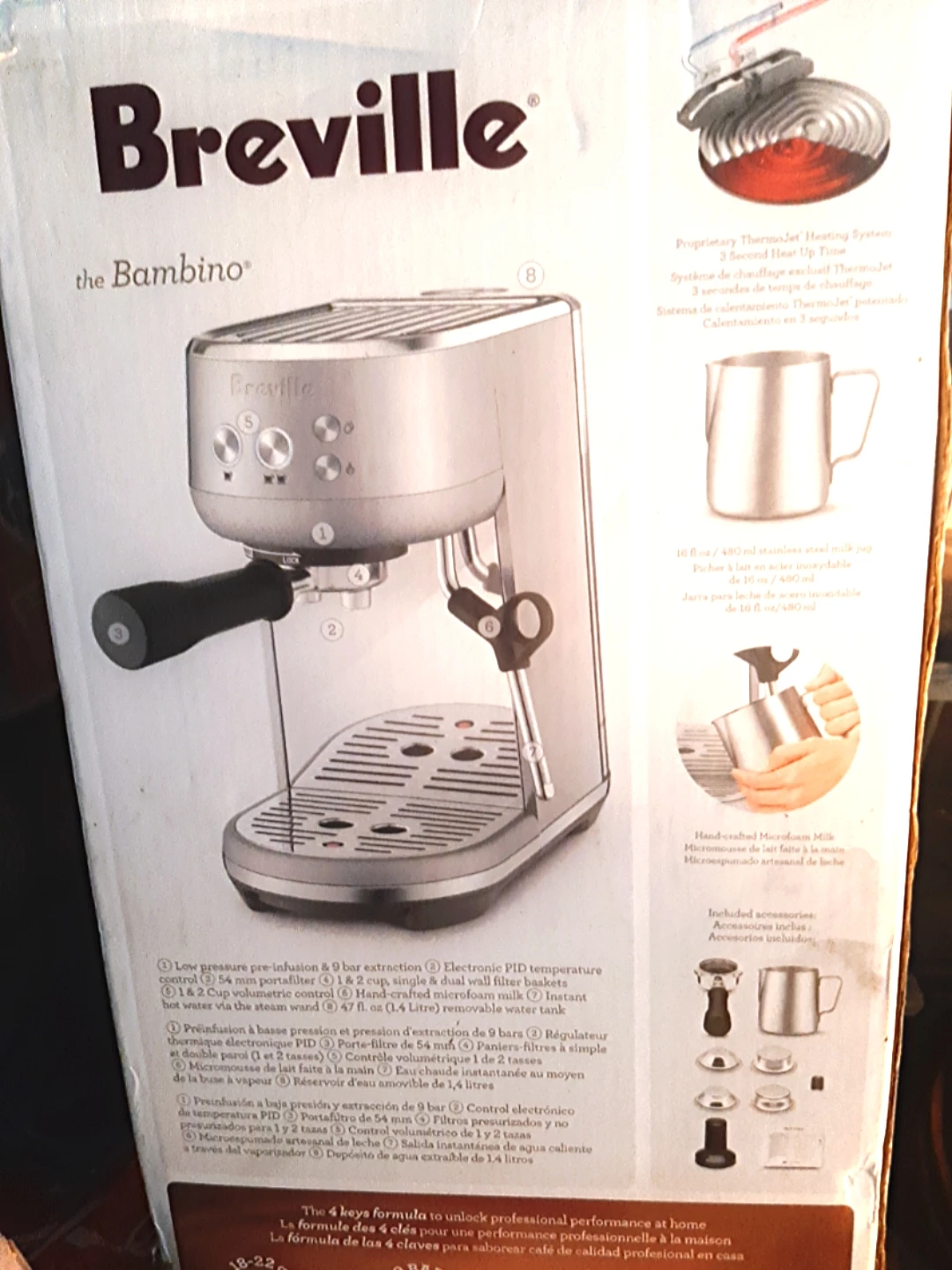 Breville The Bambino Espresso Machine - photo 2
