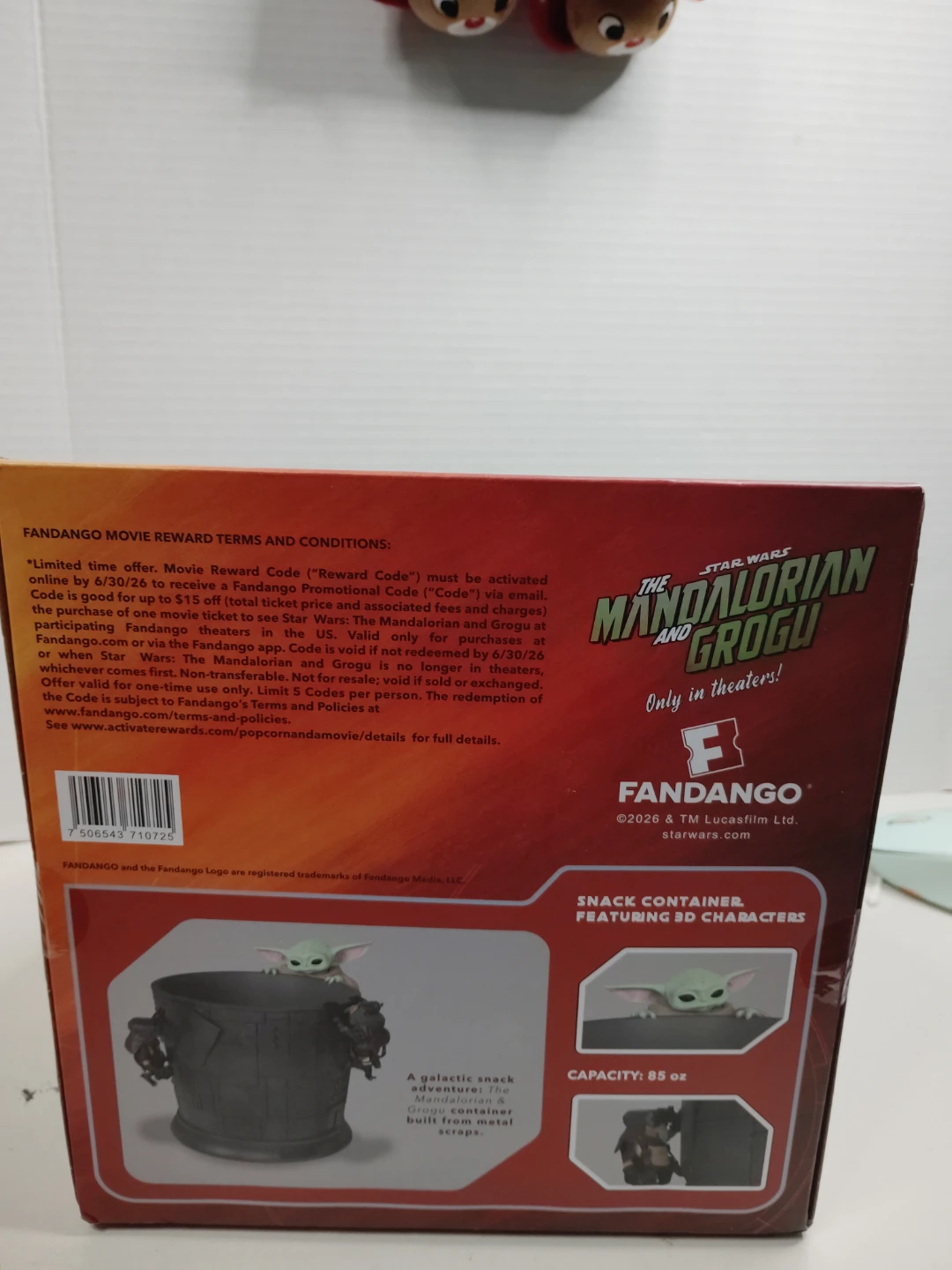 Star Wars The Mandalorian and Grogu Snack Container - photo 3