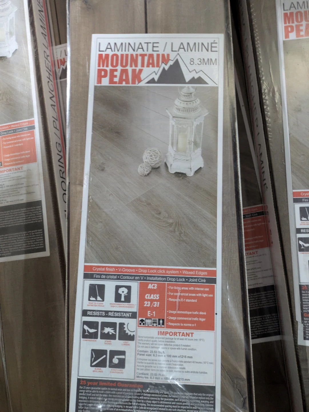 Laminate flooring