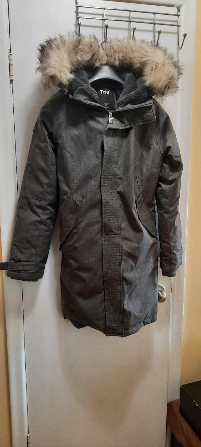 Tna Summit Parka Charcoal Size Small