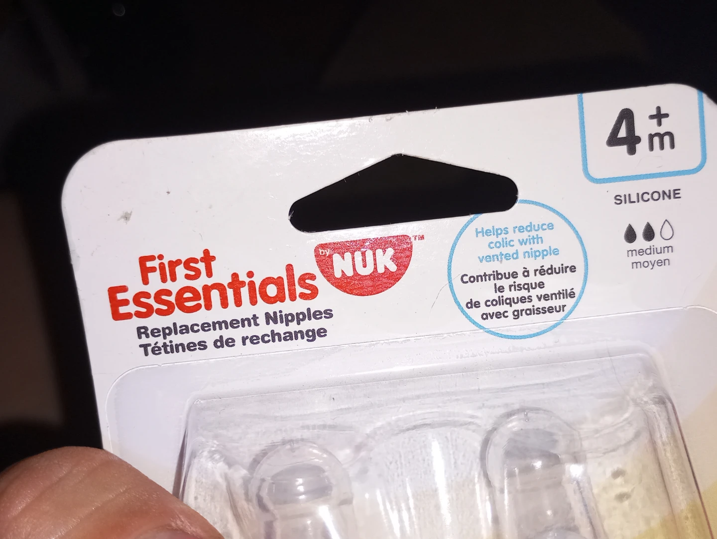NUK First Essentials Replacement Nipples - photo 5