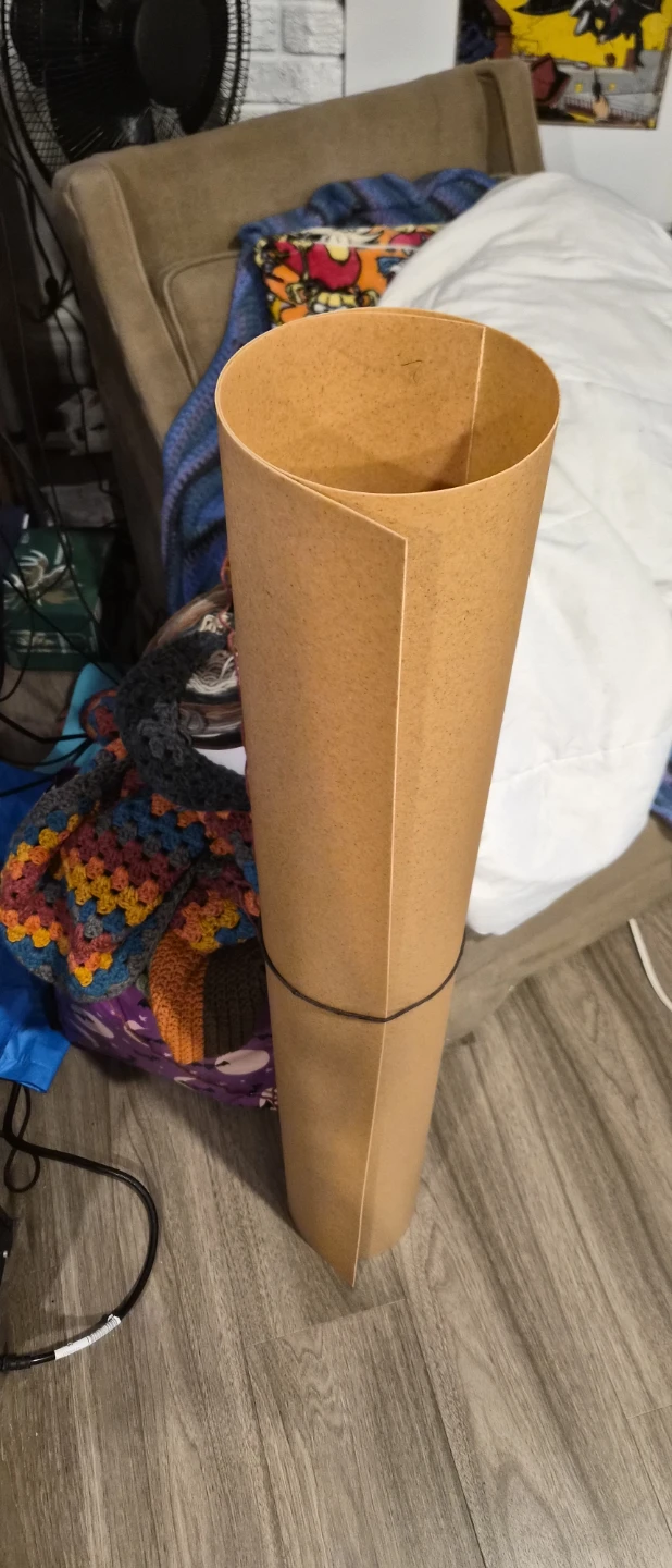 Thermal heated plastic (worbla)