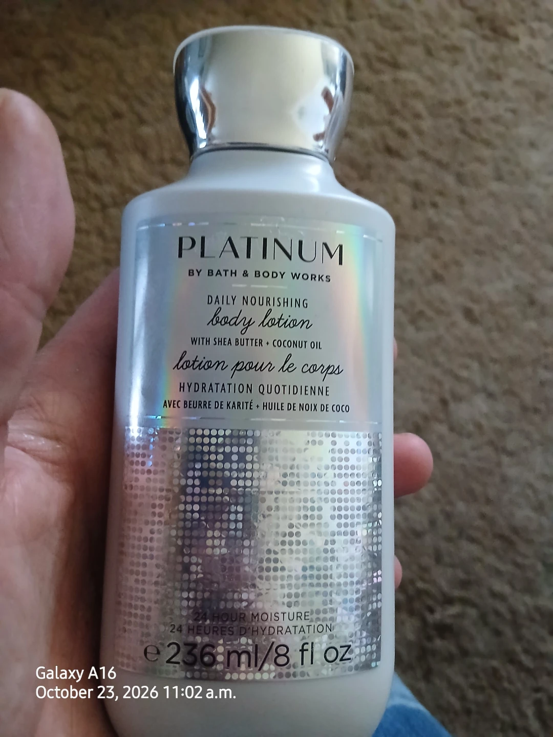 Bath & Body Works Platinum Daily Nourishing Body Lotion