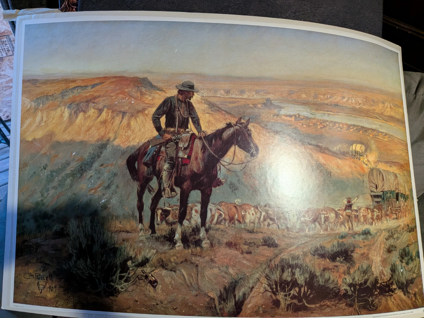 C.M. Russell Art Prints - Double-Sided (older) - photo 2